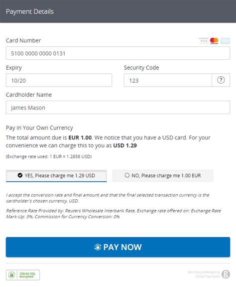 daily exchange rate lookup tool.